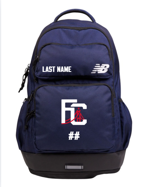 Custom Backpack view 1